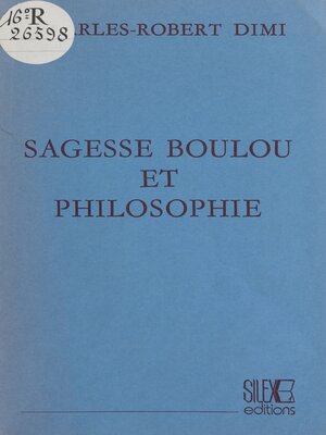cover image of Sagesse boulou et philosophie